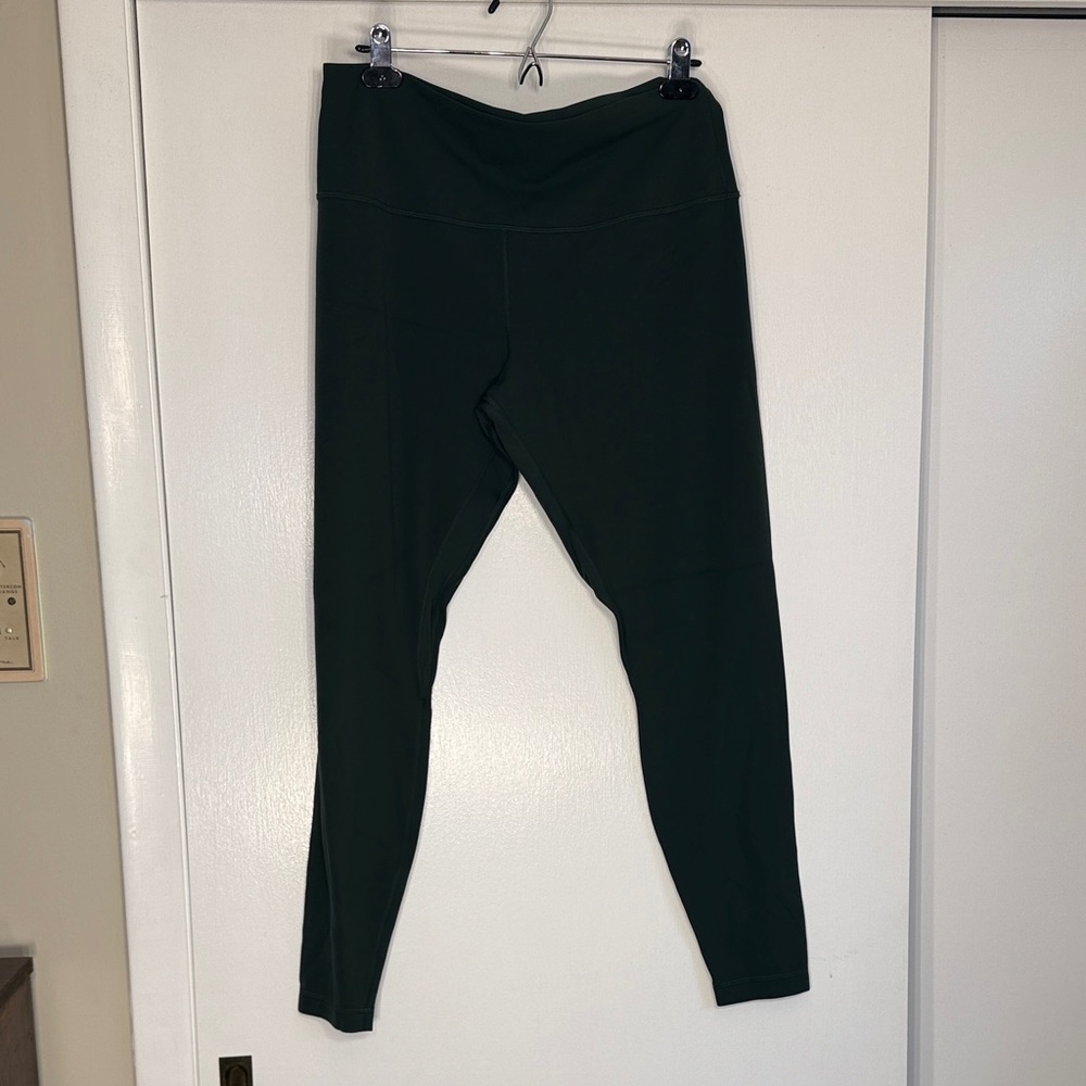 lululemon athletica Align Dark Green Leggings 14